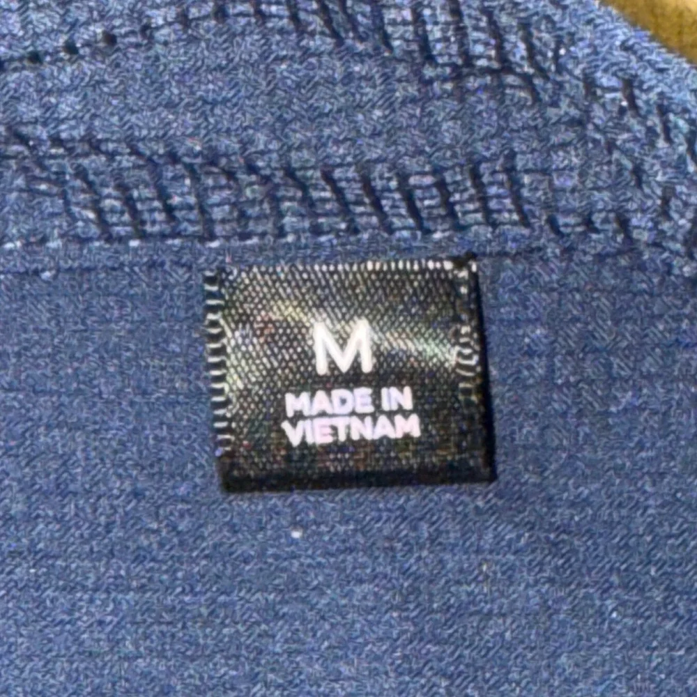 TravisMathew Blue Full Zip Golf Jacket Mock Neck‎ Performance Outerwear Size M